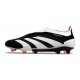 Scarpa adidas Predator Elite Senza Lacci FG Nero Bianco Arancione