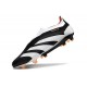 Scarpa adidas Predator Elite Senza Lacci FG Nero Bianco Arancione