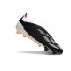 Scarpa adidas Predator Elite Senza Lacci FG Nero Bianco Arancione