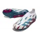 Scarpa adidas Predator Elite Senza Lacci FG Bianco Rosso Blu