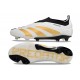 Scarpa adidas Predator Elite Senza Lacci FG Bianco Oro