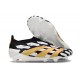 Scarpa adidas Predator Elite Senza Lacci FG Nero Bianco Oro