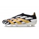 Scarpa adidas Predator Elite Senza Lacci FG Nero Bianco Oro