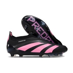 Scarpa adidas Predator Elite Senza Lacci FG Nero Rosa