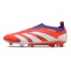 Scarpa adidas Predator Elite Senza Lacci FG Rosso Bianco