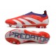 Scarpa adidas Predator Elite Senza Lacci FG Rosso Bianco