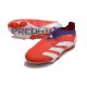 Scarpa adidas Predator Elite Senza Lacci FG Rosso Bianco