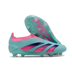 Scarpa adidas Predator Elite Senza Lacci FG Blu Rosa