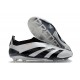 Scarpa adidas Predator Elite Senza Lacci FG Argento Nero