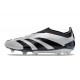 Scarpa adidas Predator Elite Senza Lacci FG Argento Nero