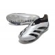 Scarpa adidas Predator Elite Senza Lacci FG Argento Nero