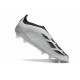 Scarpa adidas Predator Elite Senza Lacci FG Argento Nero