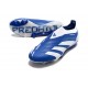 Scarpa adidas Predator Elite Senza Lacci FG Blu Bianco