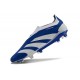 Scarpa adidas Predator Elite Senza Lacci FG Blu Bianco