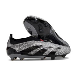 Scarpa adidas Predator Elite Senza Lacci FG Carbone Nero Core