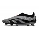 Scarpa adidas Predator Elite Senza Lacci FG Carbone Nero Core