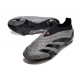 Scarpa adidas Predator Elite Senza Lacci FG Carbone Nero Core