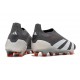 Scarpa adidas Predator Elite Senza Lacci FG Nero Bianco