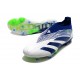 Scarpa adidas Predator Elite Senza Lacci FG Bianco Blu Verde