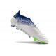 Scarpa adidas Predator Elite Senza Lacci FG Bianco Blu Verde