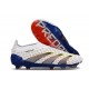 Scarpa adidas Predator Elite Senza Lacci FG Bianco Grigio