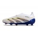 Scarpa adidas Predator Elite Senza Lacci FG Bianco Grigio