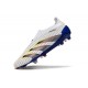 Scarpa adidas Predator Elite Senza Lacci FG Bianco Grigio