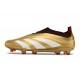 Scarpa adidas Predator Elite Senza Lacci FG Oro Bianco