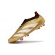 Scarpa adidas Predator Elite Senza Lacci FG Oro Bianco