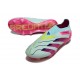 Scarpa adidas Predator Elite Senza Lacci FG Almost Blu Lucid Rosa Semi Giallo Solare