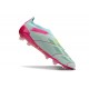 Scarpa adidas Predator Elite Senza Lacci FG Almost Blu Lucid Rosa Semi Giallo Solare