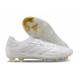 adidas Copa Pure 2 Elite + FG Pelle Ftwr Bianco Oro Met