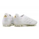 adidas Copa Pure 2 Elite + FG Pelle Ftwr Bianco Oro Met