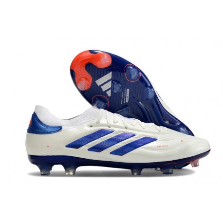 adidas Copa Pure 2 Elite + FG Ftwr Bianco Blu Lucido Rosso Solare