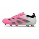 adidas Predator 24 Elite FG Rosa Bianco Nero