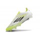 adidas Scarpa F50 Elite FG Bianco Nero Giallo