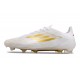 adidas Scarpa F50 Elite FG Ftwr Bianco Oro Met