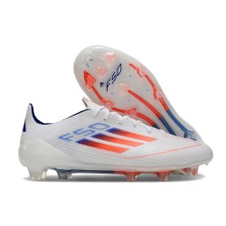 adidas Scarpa F50 Elite FG Bianco Blu Rosso