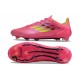 adidas Scarpa F50 Elite FG Rosa Giallo