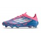 adidas Scarpa F50 Elite FG Solar Blu Ftwr Bianco Solar Rosa