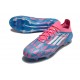 adidas Scarpa F50 Elite FG Solar Blu Ftwr Bianco Solar Rosa