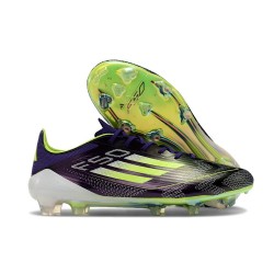 adidas Scarpa F50 Elite FG Unity Viola Bianco Limone Lucido