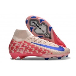 Scarpe Nike Zoom Mercurial Superfly X Elite FG Rosa Rosso Blu