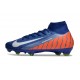 Scarpe Nike Zoom Mercurial Superfly X Elite FG Arancio Bianco