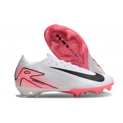 Nike Air Zoom Mercurial Vapor 16 Elite FG Bianco Rosa Nero