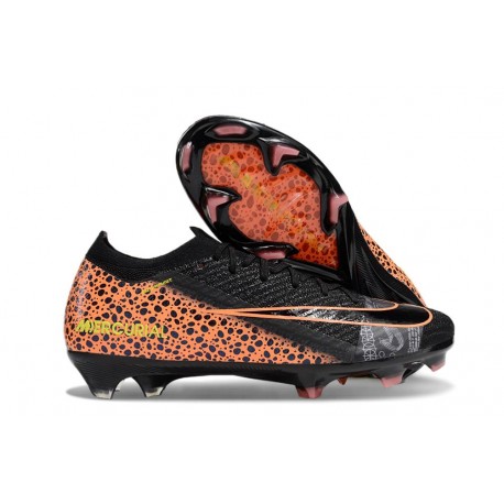 Nike Air Zoom Mercurial Vapor 16 Elite FG Nero Arancio