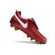 Scarpe Nike Tiempo Legend X Elite R10 FG Rosso Bianco