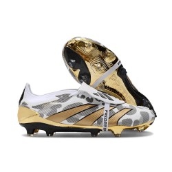 adidas Predator Tongue Elite FG Oro Metallizzato Bianco Grigio