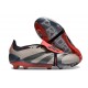 Scarpe da Calcio adidas Predator Elite FT FG Platin Met Nero Aurora Carbone