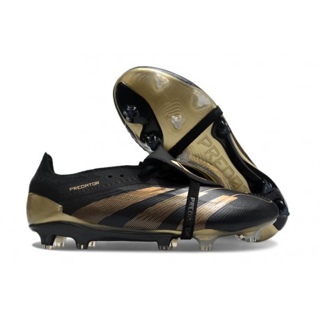 Scarpe da Calcio adidas Predator Elite FT FG Nero Oro Metallizzato